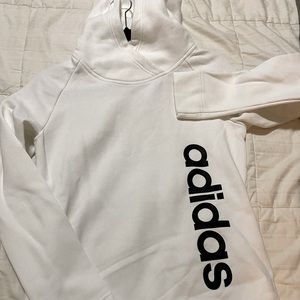 ADIDAS - White Hoodie